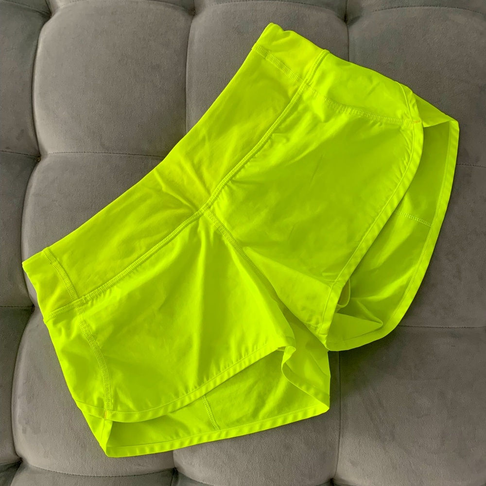 Lululemon Speed Shorts 6 Ray